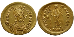 SB5 Anastasius I. Solidus. Constantinople