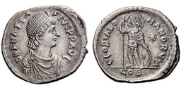 SB10 Anastasius I. Miliarense. Constantinople