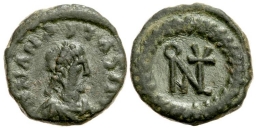 SB13 Anastasius I. Nummus. Constantinople