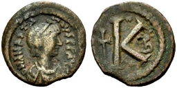 SB24 Anastasius I. Half follis (20 nummi). Constantinople