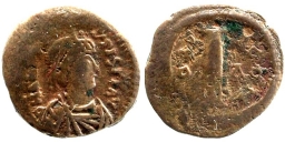 SB27 Anastasius I. Decanummium (10 nummi). Constantinople