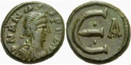SB29 Anastasius I. Pentanummium (5 nummi). Constantinople