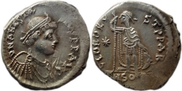 SB30A Anastasius I. Miliarense. Thessalonica