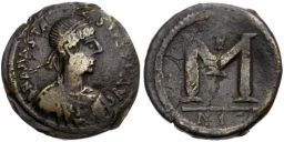 SB32 Anastasius I. Follis. Nicomedia