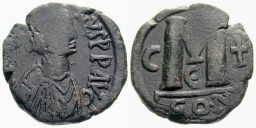 SB67A Justin I. Follis. Constantinople