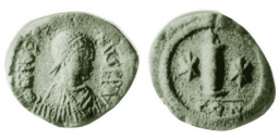 SB71 Justin I. Decanummium (10 nummi). Constantinople