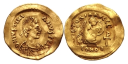 SB143 Justinian I. Semissis. Constantinople
