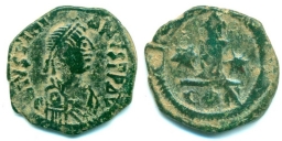 SB166 Justinian I. Decanummium (10 nummi). Constantinople
