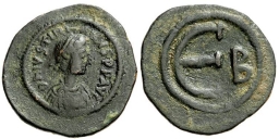SB170 Justinian I. Pentanummium (5 nummi). Constantinople