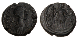 SB197A Justinian I. Pentanummium (5 nummi). Cherson