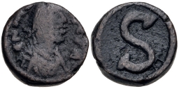 SB248 Justinian I. 6 nummi. Alexandria