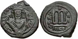SB441 Tiberius II Constantine. Follis. Nicomedia