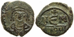 SB568 Maurice Tiberius. Pentanummium (5 nummi). Carthage