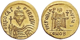 SB620 Phocas. Solidus. Constantinople