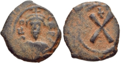 SB646 Phocas. Decanummium (10 nummi). Constantinople