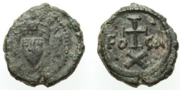 SB687 Phocas. Decanummium (10 nummi). Carthage