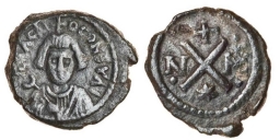 SB715 Revolt of the Heraclii. Decanummium (10 nummi). Carthage