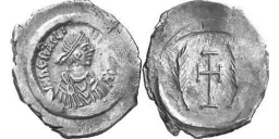 SB792 Heraclius. Siliqua. Constantinople