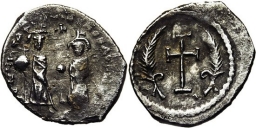 SB793var Heraclius. Siliqua. Constantinople