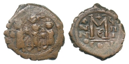 SB806 Heraclius. Follis. Constantinople