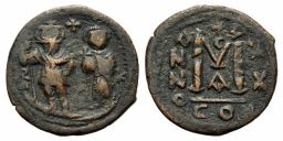 SB810 Heraclius. Follis. Constantinople