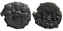 SB811 Heraclius. Follis. Constantinople