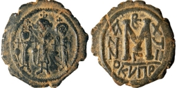 SB849 Heraclius. Follis. Constantia in Cyprus