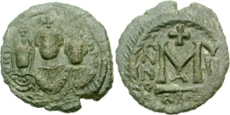 SB913 Heraclius. Follis. Ravenna