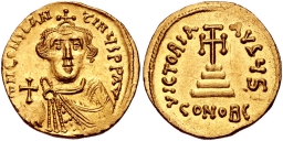 SB939 Constans II. Solidus. Constantinople