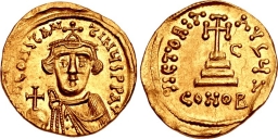 SB939A Constans II. Solidus. Constantinople