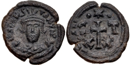 SB1059 Constans II. Half follis (20 nummi). Carthage