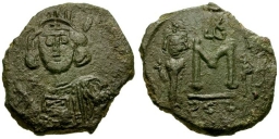 SB1208 Constantine IV Pogonatus. Follis. Syracuse (Sicily)