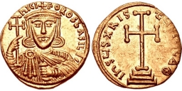 SB1603 Nicephorus I. Solidus. Constantinople