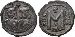 SB1607 Nicephorus I. Follis. Constantinople