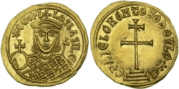 SB1655 Theophilus. Solidus. Constantinople