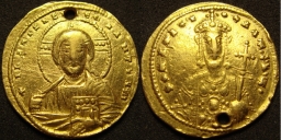 SB1773 Romanus II. Solidus. Constantinople