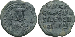 SB1782 Nicephorus II Phocas. Follis. Constantinople