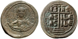 SB1823 Romanus III Argyrus. Anonymous follis. Constantinople