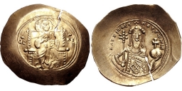 SB1893 Alexius I Comnenus. Histamenon nomisma. Constantinople