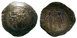 SB1916 Alexius I Comnenus. Aspron trachy. Constantinople