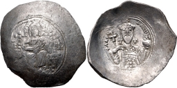 SB1918 Alexius I Comnenus. Aspron trachy. Constantinople