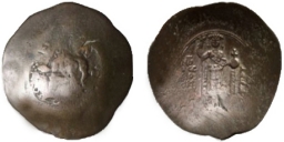 SB1943 John II Comnenus. Aspron trachy. Constantinople
