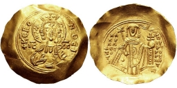 SB1956 Manuel I Comnenus. Hyperpyron. Constantinople
