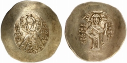 SB1960 Manuel I Comnenus. Aspron trachy. Constantinople