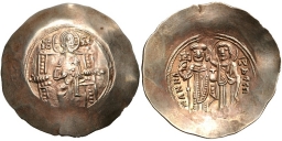 SB1961 Manuel I Comnenus. Aspron trachy. Constantinople