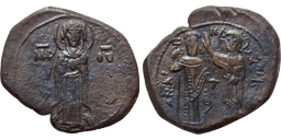 SB1986 Andronicus I Comnenus. Tetarteron. Constantinople
