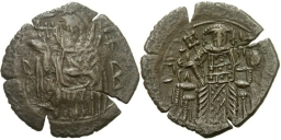 SB2274 Michael VIII Palaeologus. Trachy. Constantinople