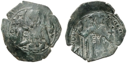 SB2303 Michael VIII Palaeologus. Trachy. Thessalonica