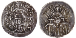 SB2321 Michael VIII and Andronicus II. Trachy. Thessalonica