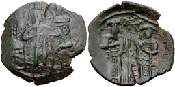 SB2415 Andronicus II and Michael IX. Trachy. Constantinople